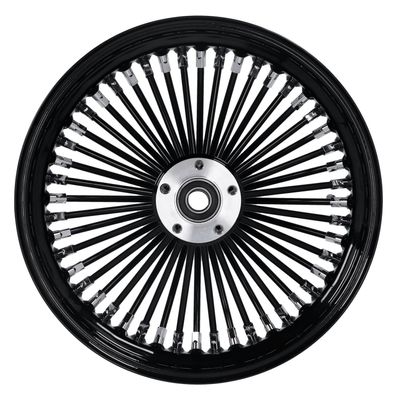 Bakhjul MCS radial 48 tjocka ekrar 3.50x16 svart Dyna 06-07
