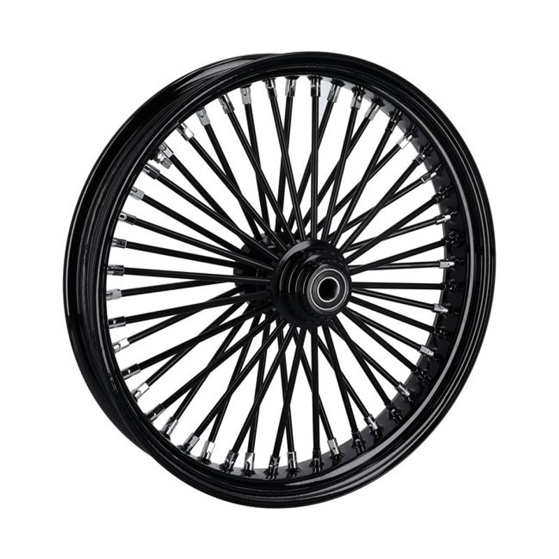 Framhjul MCS radial 48 tjocka ekrar 3.50x21 enkel skiva svart FXDWG 04-05