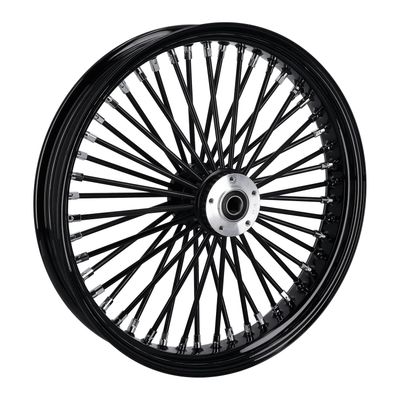 Framhjul MCS radial 48 tjocka ekrar 3.50x21 enkel skiva svart FXDWG 04-05