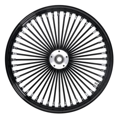 Framhjul MCS radial 48 tjocka ekrar 3.50x21 enkel skiva svart FXDWG 04-05