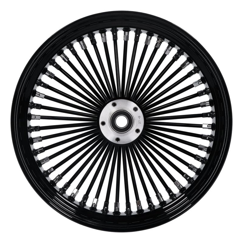 Bakhjul MCS radial 48 tjocka ekrar 5.50x18 svart FLT/Touring 02-07