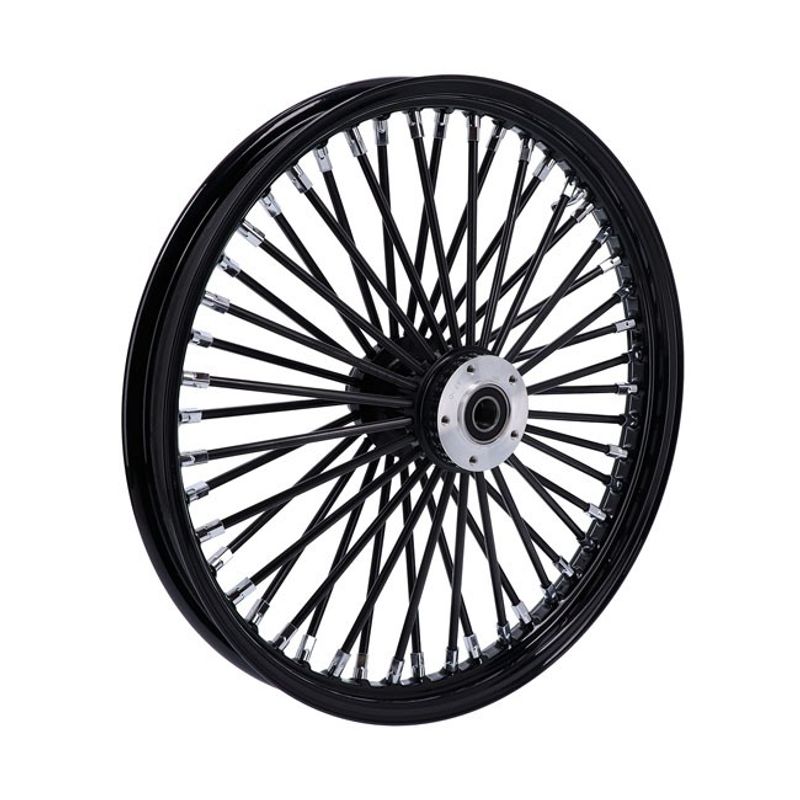 Framhjul MCS radial 48 tjocka ekrar 2.15x21 enkel skiva svart FXDWG 04-05