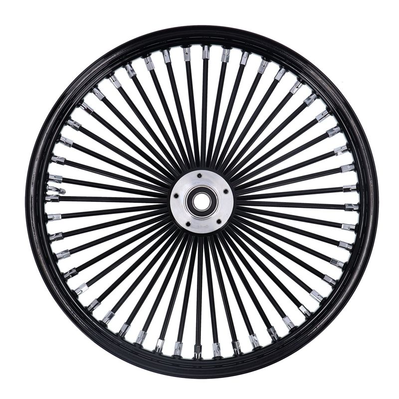 Framhjul MCS radial 48 tjocka ekrar 2.15x21 enkel skiva svart FXDWG 04-05
