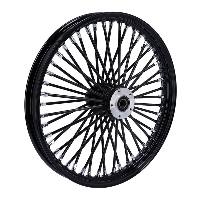 Framhjul MCS radial 48 tjocka ekrar 2.15x21 enkel skiva svart FXDWG 04-05