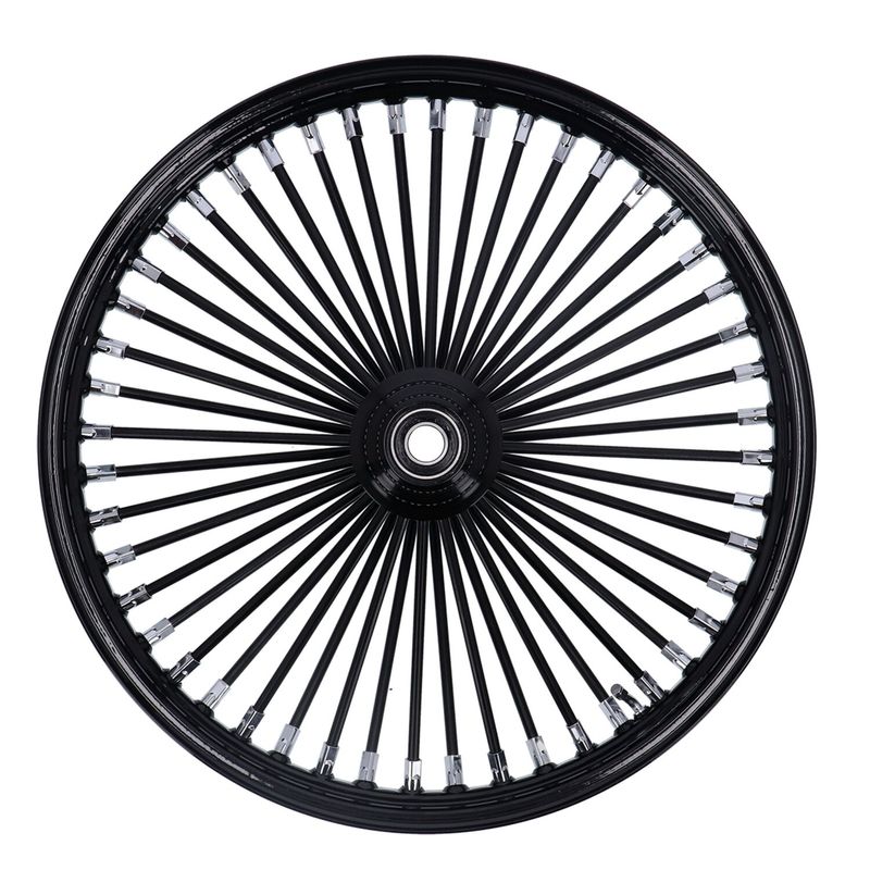 Framhjul MCS radial 48 tjocka ekrar 2.15x21 enkel skiva svart FXDWG 04-05