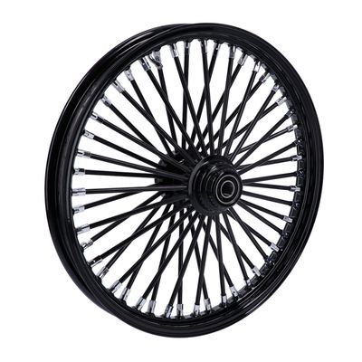 Framhjul MCS radial 48 tjocka ekrar 2.15x21 enkel skiva svart FXDWG 04-05
