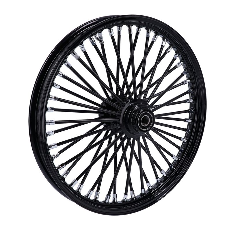 Framhjul MCS radial 48 tjocka ekrar 2.15x21 enkel skiva svart FXDWG 04-05