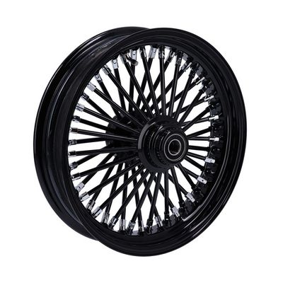 Framhjul MCS radial 48 tjocka ekrar 3.50x16 enkel skiva svart FXDWG 04-05