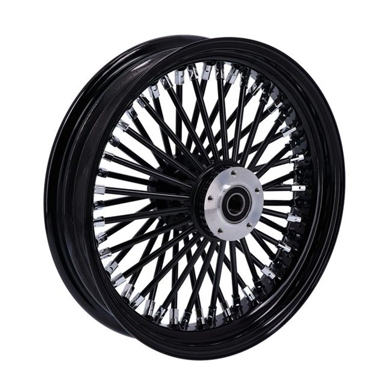 Framhjul MCS radial 48 tjocka ekrar 3.50x16 enkel skiva svart FXDWG 04-05