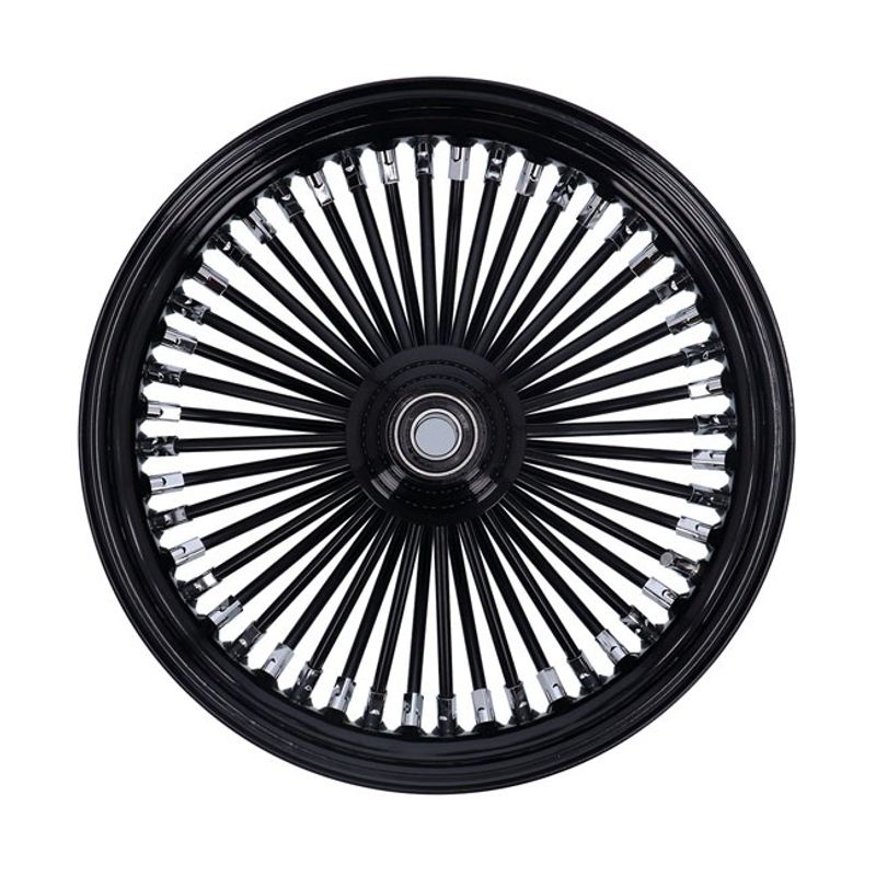 Framhjul MCS radial 48 tjocka ekrar 3.50x16 enkel skiva svart FXDWG 04-05