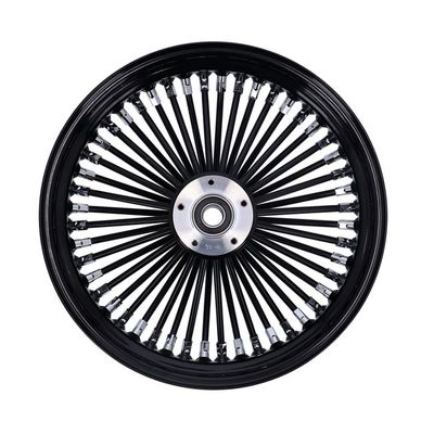 Framhjul MCS radial 48 tjocka ekrar 3.50x16 enkel skiva svart FXDWG 04-05