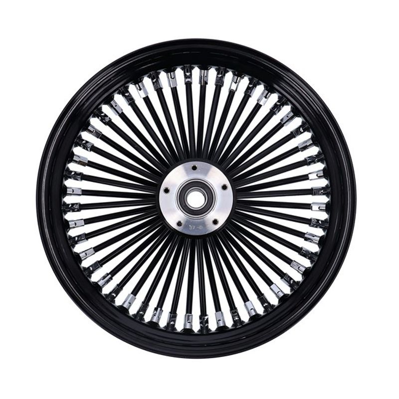 Framhjul MCS radial 48 tjocka ekrar 3.50x16 enkel skiva svart FXDWG 04-05