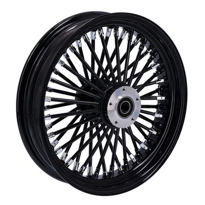 Framhjul MCS radial 48 tjocka ekrar 3.50x16 enkel skiva svart FXDWG 04-05