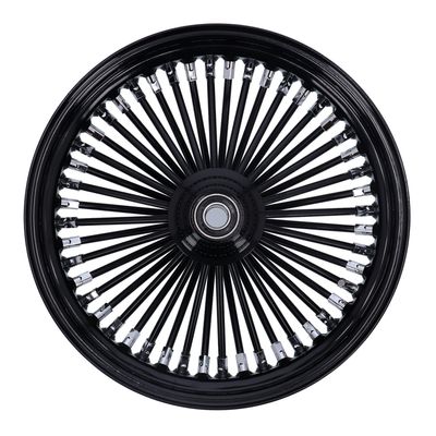 Framhjul MCS radial 48 tjocka ekrar 3.50x16 enkel skiva svart FXDWG 04-05