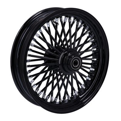 Framhjul MCS radial 48 tjocka ekrar 3.50x16 enkel skiva svart FXDWG 04-05