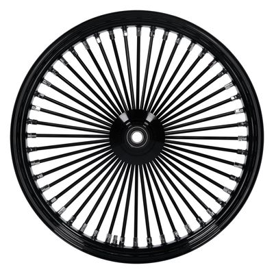 Framhjul MCS radial 48 tjocka ekrar 3.50x23 enkel skiva svart FXDWG 04-05