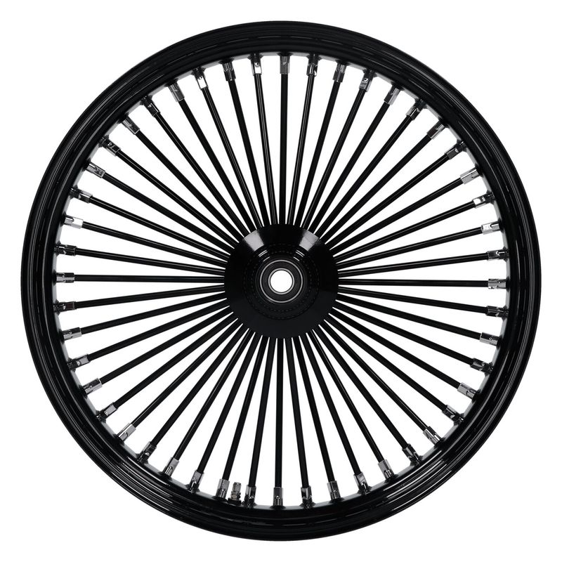 Framhjul MCS radial 48 tjocka ekrar 3.50x23 enkel skiva svart FXDWG 04-05