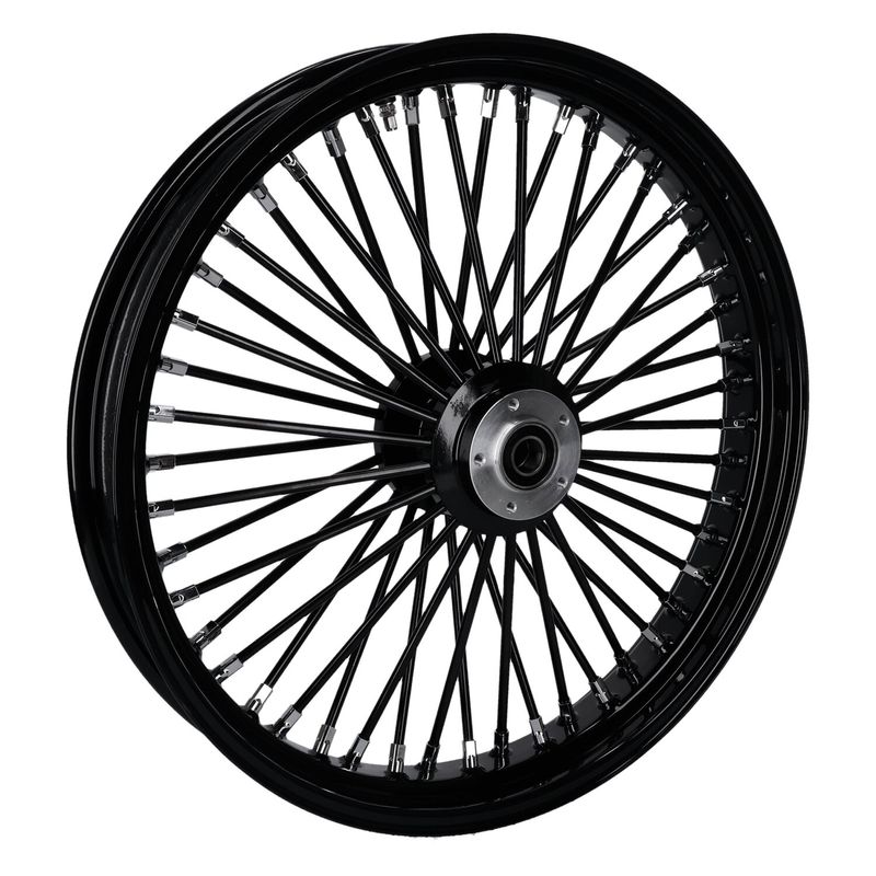 Framhjul MCS radial 48 tjocka ekrar 3.50x23 enkel skiva svart FXDWG 04-05