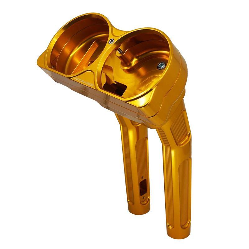 Risers Arlen Ness Method 10 Glides guld FLTRX 107 15-23
