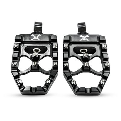 Fotpinnar Burly MX Evolution svart
