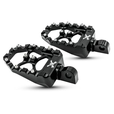 Fotpinnar Burly MX Evolution svart