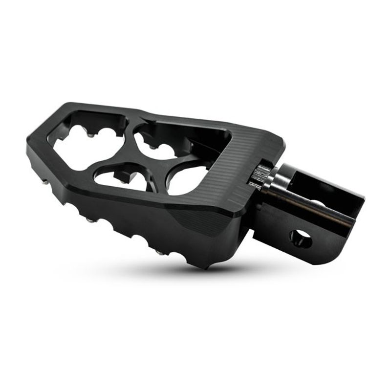 Fotpinnar Burly MX Evolution svart Softail with foot pegs 18-26