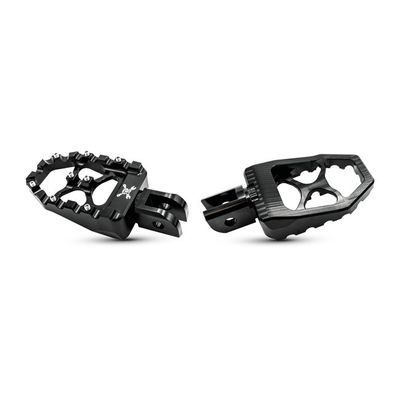 Fotpinnar Burly MX Evolution svart Softail with foot pegs 18-26