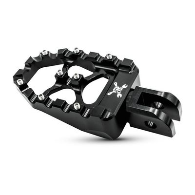 Fotpinnar Burly MX Evolution svart Softail with foot pegs 18-26