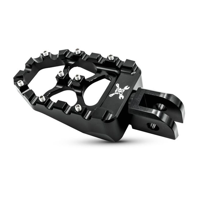 Fotpinnar Burly MX Evolution svart Softail with foot pegs 18-26