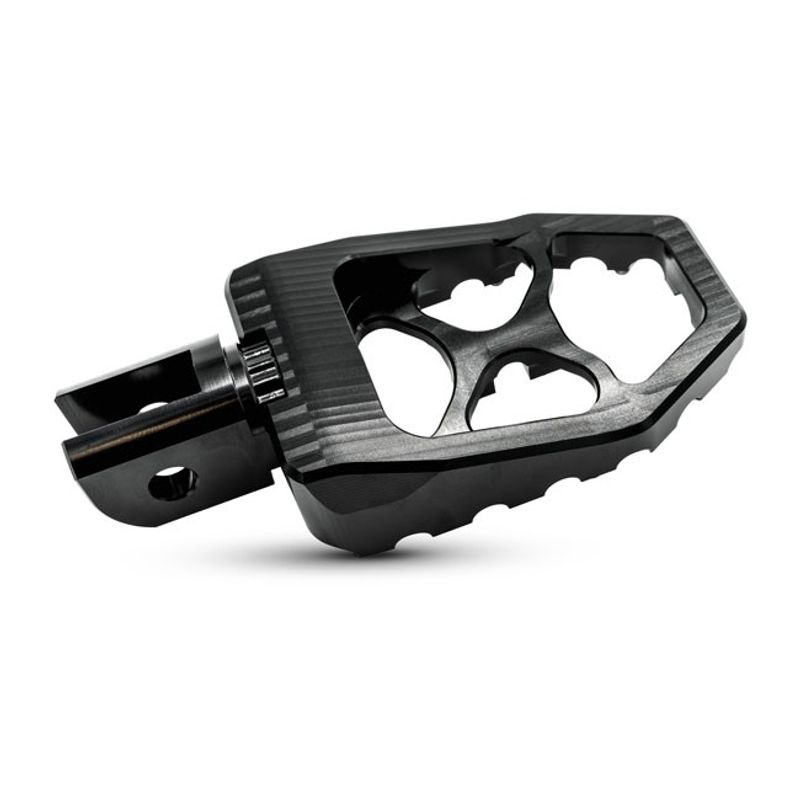 Fotpinnar Burly MX Evolution svart Softail with foot pegs 18-26
