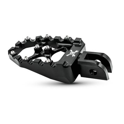 Fotpinnar Burly MX Evolution svart Softail with foot pegs 18-26