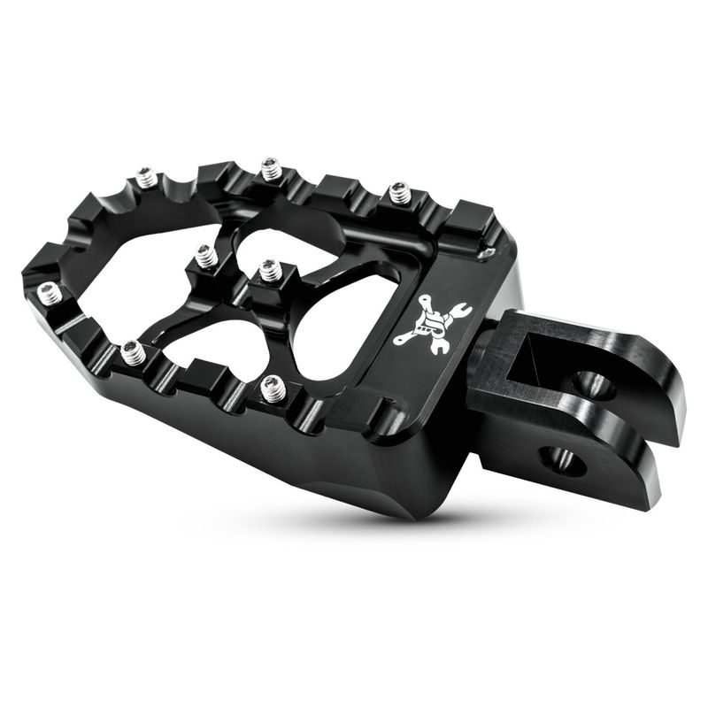 Fotpinnar Burly MX Evolution svart Softail with foot pegs 18-26