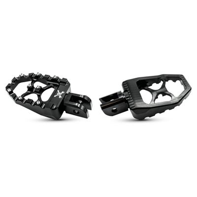 Fotpinnar Burly MX Evolution svart Softail with foot pegs 18-26