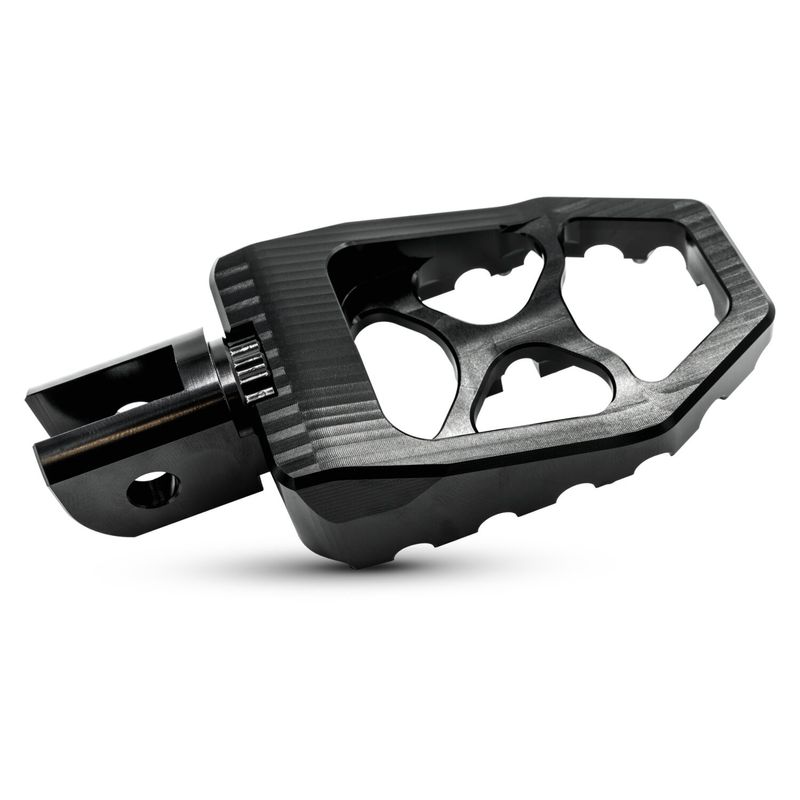 Fotpinnar Burly MX Evolution svart Softail with foot pegs 18-26