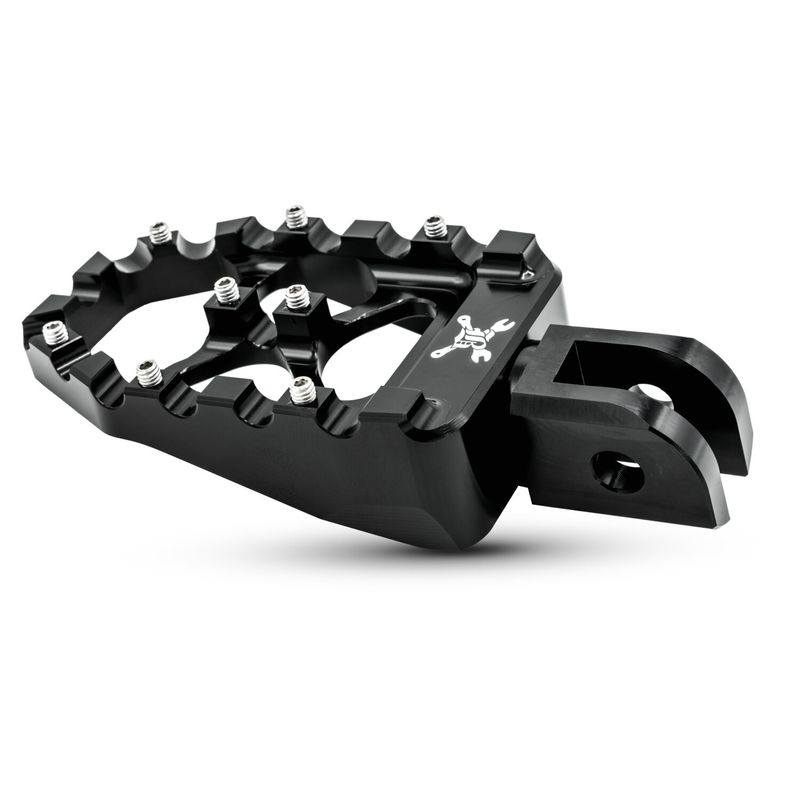 Fotpinnar Burly MX Evolution svart Softail with foot pegs 18-26