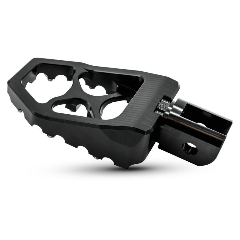 Fotpinnar Burly MX Evolution svart Softail with foot pegs 18-26