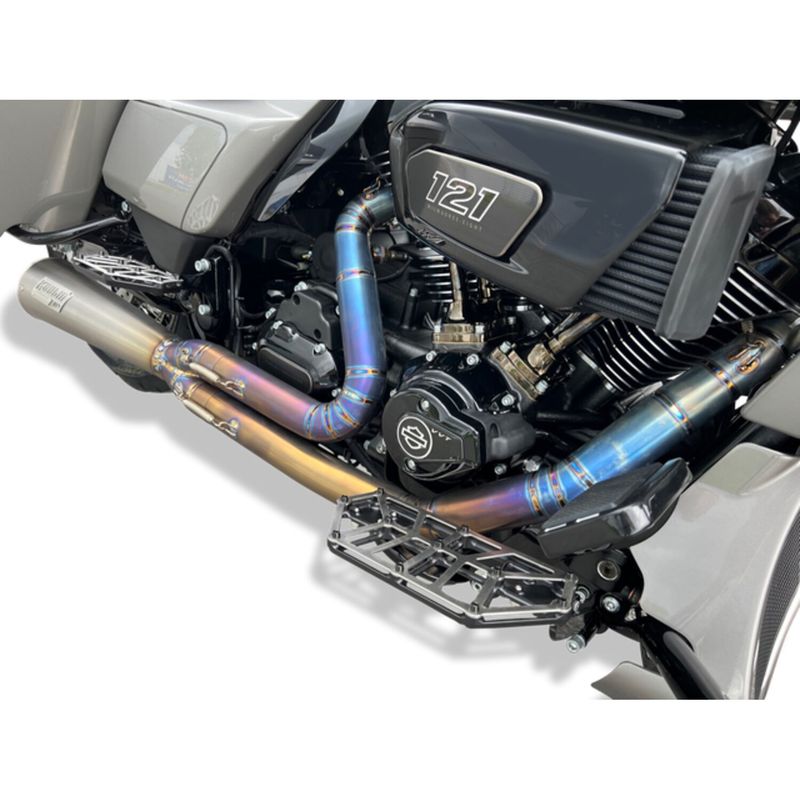 Fotplattor Kodlin NXL svart rostfri FL Softail 86-17