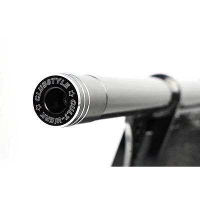 Störtbåge Cult-Werk Clubstyle fram svart Softail 18-25 mittreglage