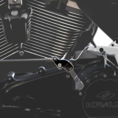 Adapter Kraus M8 EZ-Shift svart Softail 18-26