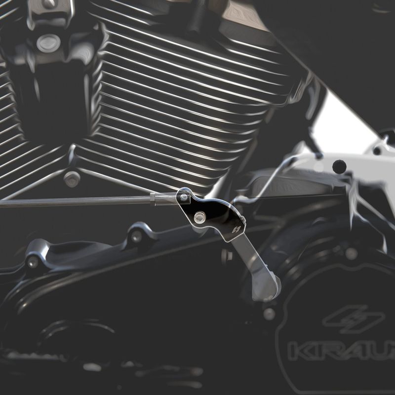 Adapter Kraus M8 EZ-Shift svart Softail 18-26