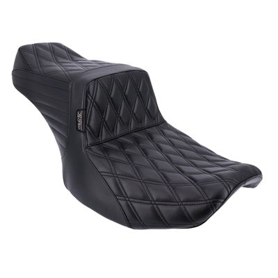 Sadel Le Pera Tailwhip 2 dubbel diamond svart LV-587DD