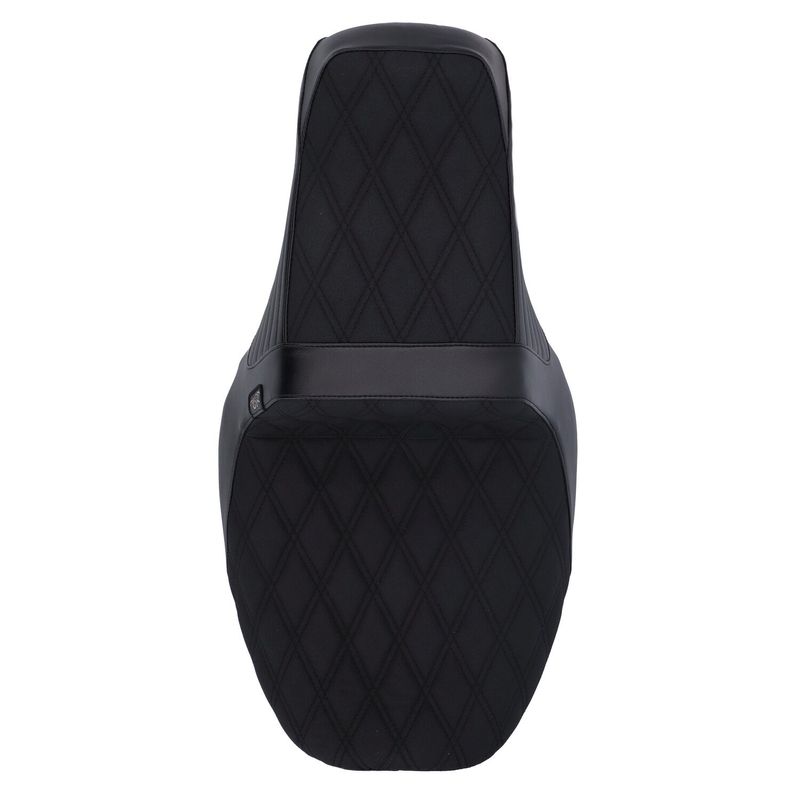 Sadel Le Pera Tailwhip 2 dubbel diamond svart LV-587DDGP