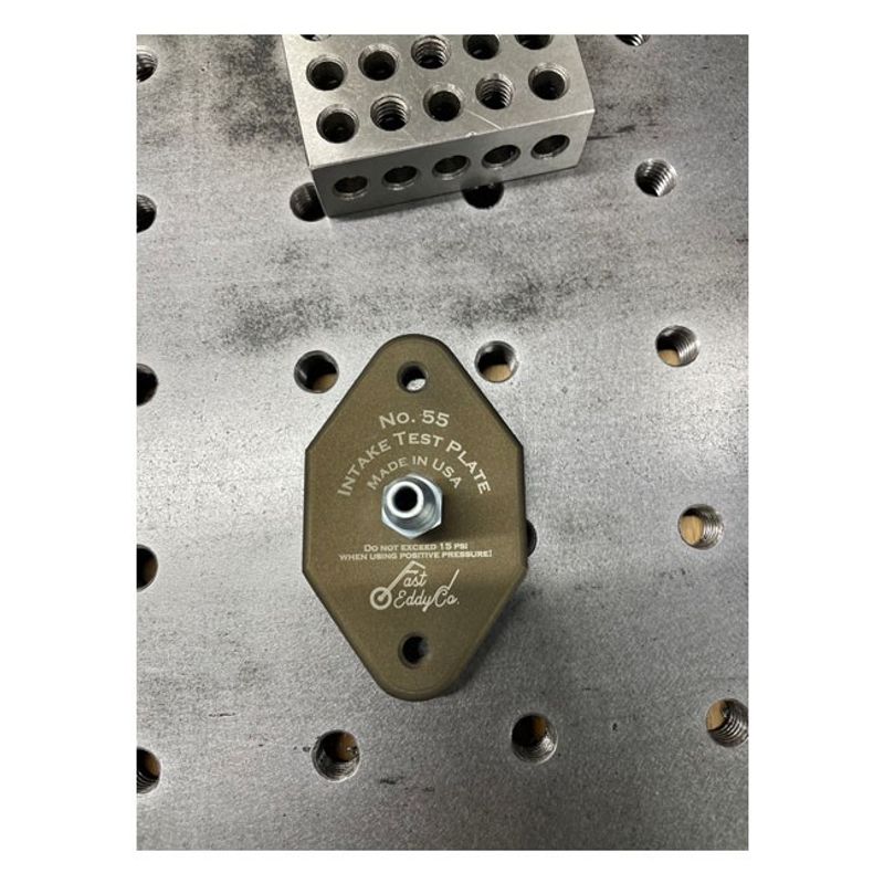 Testplatta insugsläckage No. 55 Fast Eddy 2 bultar