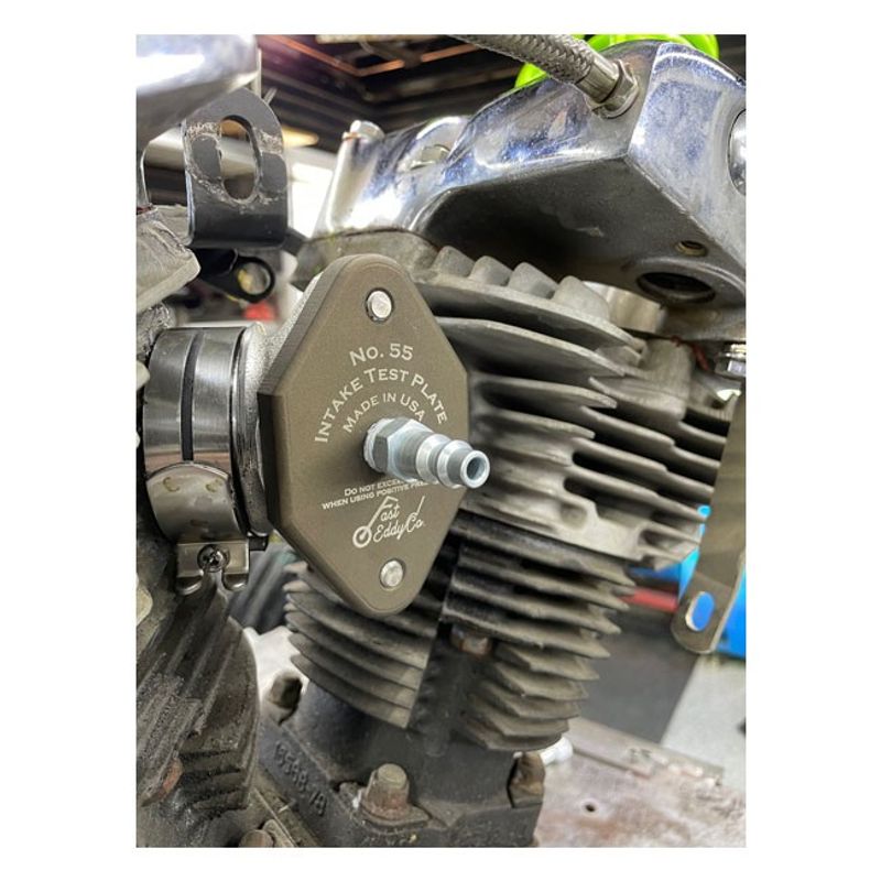 Testplatta insugsläckage No. 55 Fast Eddy 2 bultar
