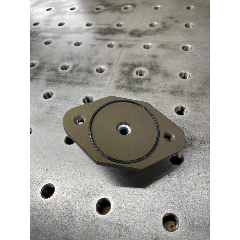 Testplatta insugsläckage No. 55 Fast Eddy 2 bultar