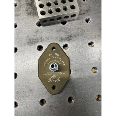 Testplatta insugsläckage No. 55 Fast Eddy 2 bultar