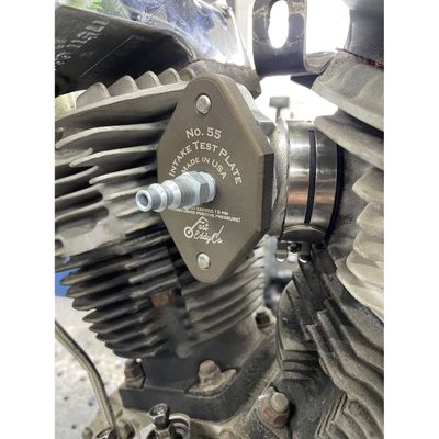 Testplatta insugsläckage No. 55 Fast Eddy 2 bultar