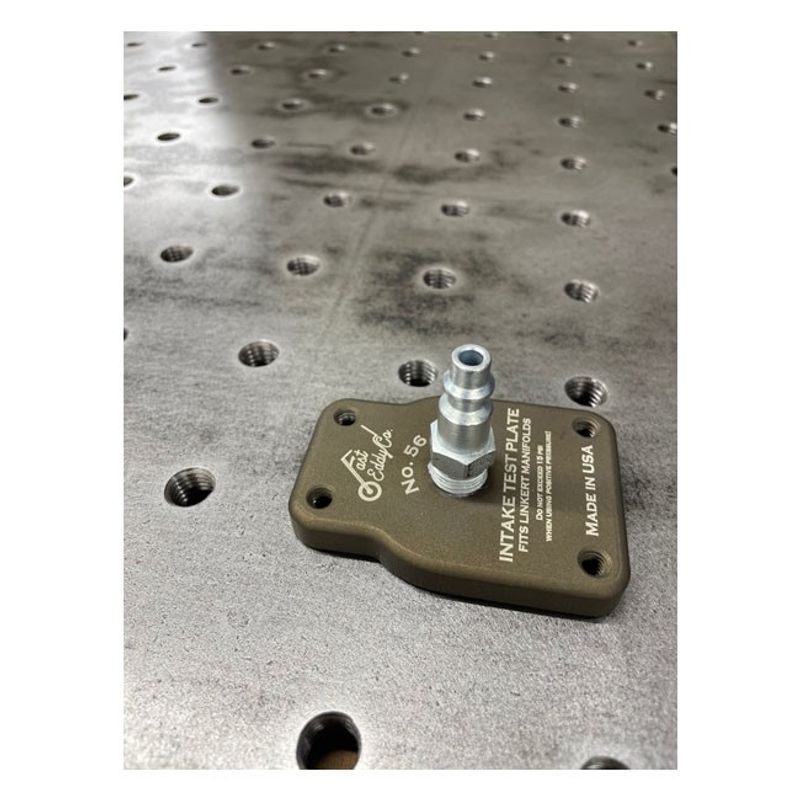 Testplatta insugsläckage No. 56 Fast Eddy 4 bultar