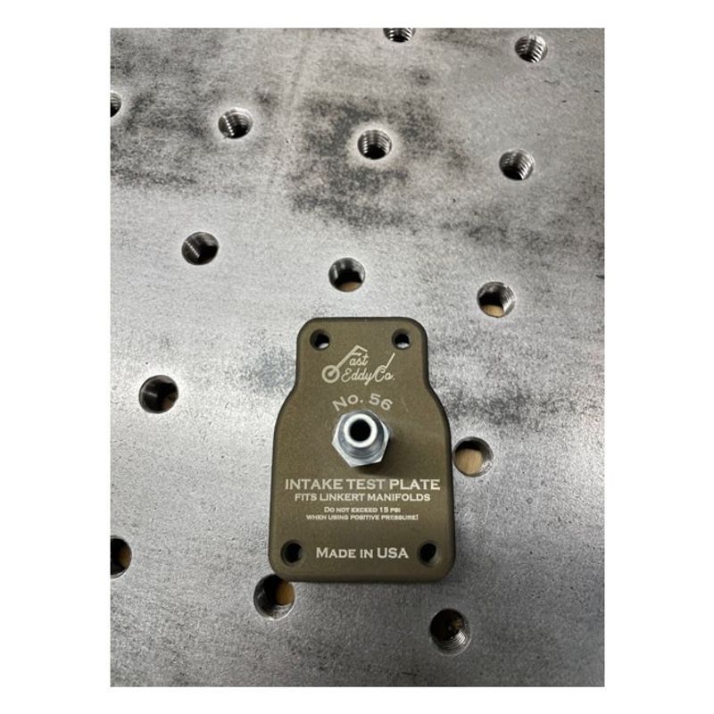 Testplatta insugsläckage No. 56 Fast Eddy 4 bultar