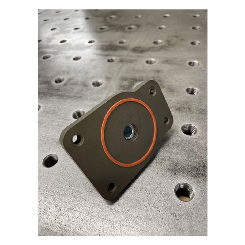 Testplatta insugsläckage No. 56 Fast Eddy 4 bultar